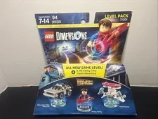 LEGO Dimensions BACK TO THE FUTURE Level Pack - Marty McFly Hoverboard New 🔥