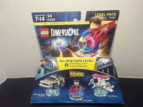 LEGO Dimensions BACK TO THE FUTURE Level Pack - Marty McFly Hoverboard New 🔥