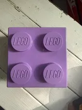 Purple Storage Brick 2 x 2 Storage Cube 4 Stud Case Container 853381 6004780