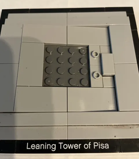 LEGO Leaning Tower of Pisa Base Pieces ONLY Replacement Piece Architecture 21015