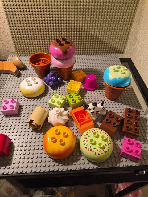 LEGO DUPLO Ice Cream Donuts 2 Accessories Parts toys gifts