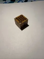 LEGO Minecraft Crafting Table Utensil Accessory Minifigure Brown Checkered Cube