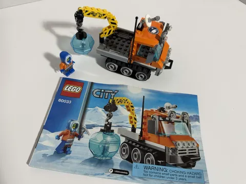 Lego City Arctic Ice Crawler 60033 100% Complete W/Instructions No Box