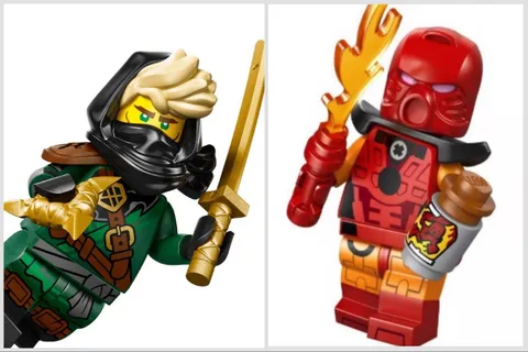 NEW LEGO CMF Series 29 Bionicle Cosplayer Toa Tahu and Mysterious Ronin (Lloyd)