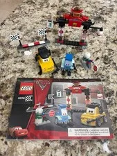 LEGO Cars: Tokyo Pit Stop (8206) - complete set with instruction book