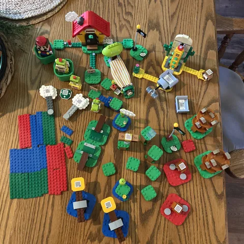 LEGO Super Mario Lot Including Mario - At Least 4-5 Sets Incomplete See Pictures