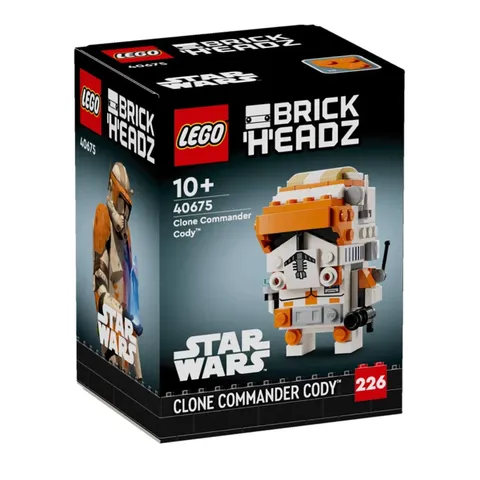 LEGO BrickHeadz Clone Commander Cody 40675 Star Wars New Sealed Fast Safe Ship