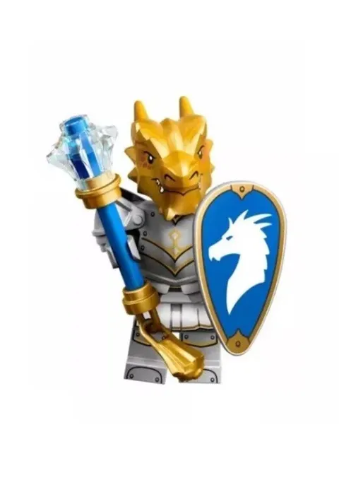 Lego 71047 Dragonborn Paladin Dungeons & Dragons CMF Minifig D&D READ