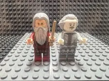 lego harry potter dumbledore Nearly Headless Minifigure Lot. 
