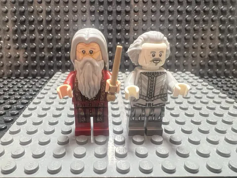 lego harry potter dumbledore Nearly Headless Minifigure Lot. 