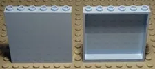 Lego Wall 1x6x5 Royal Light Light Blue 1 Piece