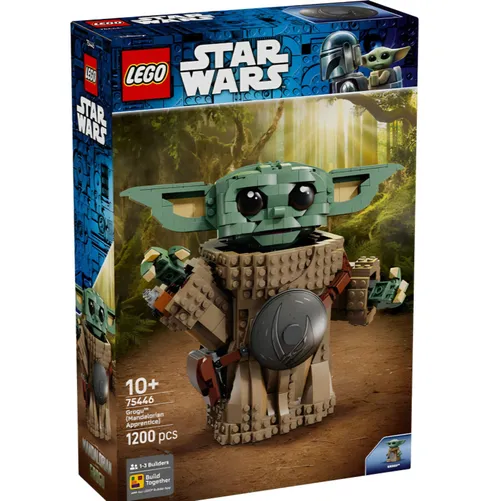 LEGO Star Wars Grogu (The Mandalorian Apprentice) 75446 Set, 1200 Pieces, Box