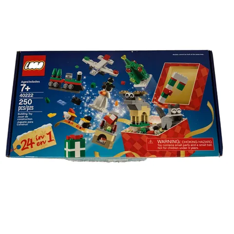 LEGO 40222 Special Edition 2016 CHRISTMAS BUILD UP Holiday 24 in 1 Factory Seal