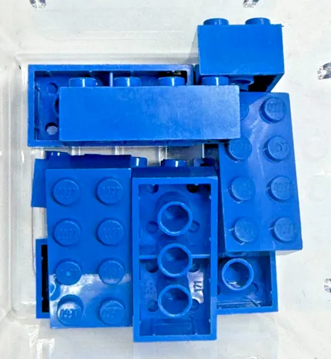 LEGO 2 x 4 Brick, 3001, Blue, QTY 10 Free Shipping