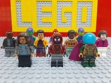 LEGO Spider-Man Minifig Set 10pcs Miles Morales MJ Green Goblin Marvel Figures