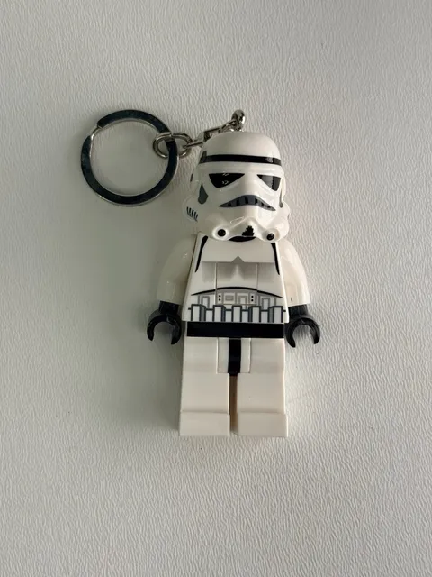 LEGO Star Wars Stormtrooper 3” Minifigure Key Light (Keyring / Keychain) 2012