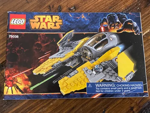 Lego Star Wars JEDI INTERCEPTOR 75038 *INSTRUCTIONS ONLY*