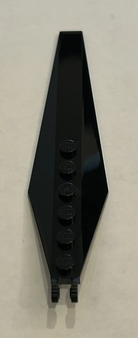 Lego 57906 3x12 hinge plate black