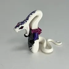 Lego 71775 Ninjago General Pythor Minifigure White Crystalized