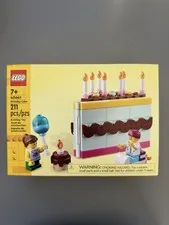 LEGO Seasonal: Birthday Cake (40641) New Sealed Good Condition