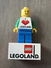 LEGO LLP006 LEGOLAND Park Male I Brick LEGOLAND Top Fridge Magnet No Cap