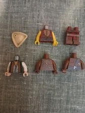 LEGO Pirates Caribbean Body Parts Lot Cook Zombie Cannibal Torso Legs Hat