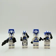 LEGO Star Wars 501st Clone Trooper Lot - (4) Figures 75345 75280 sw1246 sw1247
