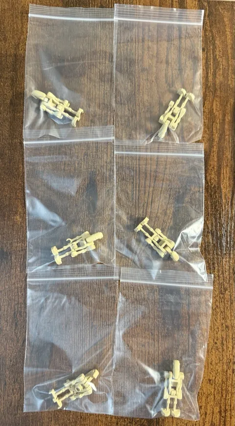 LEGO Star Wars Battle Droid Minifigures sw0001b x5 and sw0001c x1 