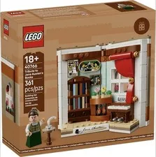 LEGO 40766 Tribute to Jane Austen's Books GWP, Sealed, Brand New, Retired