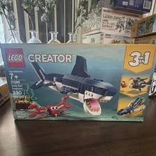 LEGO Creator Deep Sea Creatures 31088 3 in 1 Complete Set 230 Pieces 7+
