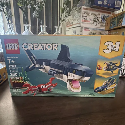 LEGO Creator Deep Sea Creatures 31088 3 in 1 Complete Set 230 Pieces 7+