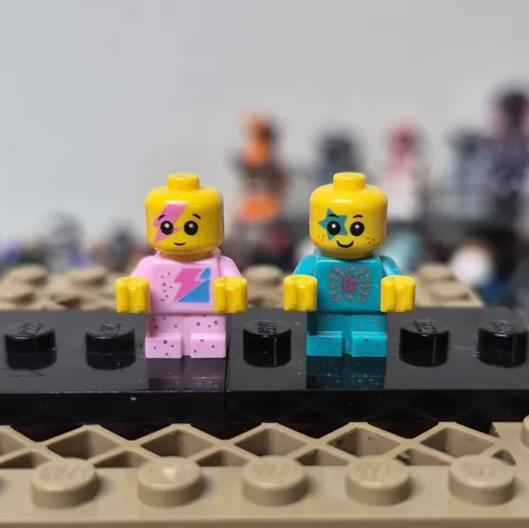 LEGO Pink & Blue Sparkle Babies, The Lego Movie 2