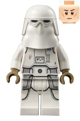 LEGO® Minifigure Star Wars sw1177 Snowtrooper Commander Printed Legs Dark Tan Ha