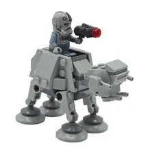 Lego Star Wars 75298 AT Walker Imperial Driver Minifigure Vehicle Lot Blaster