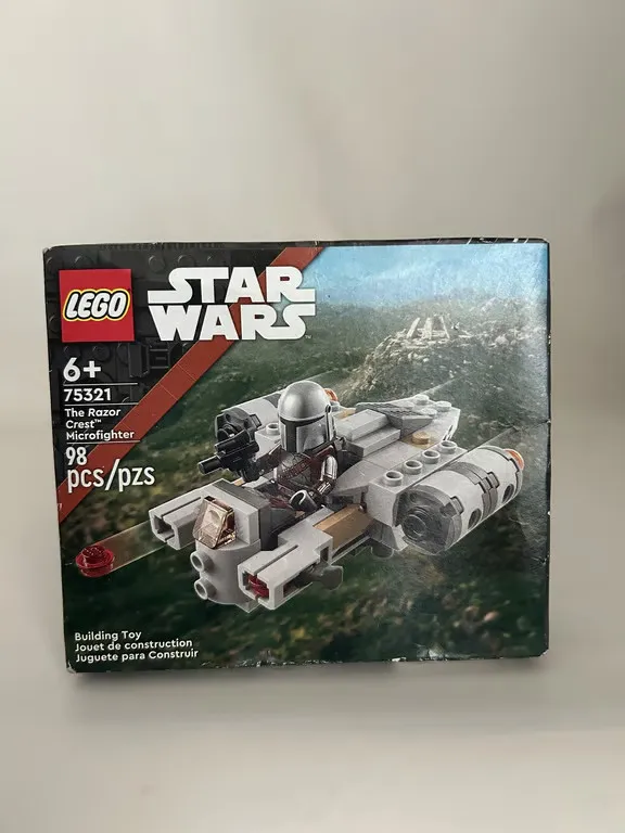 LEGO Star Wars 75321 The Razor Crest Microfighter Mandalorian New Sealed Damaged