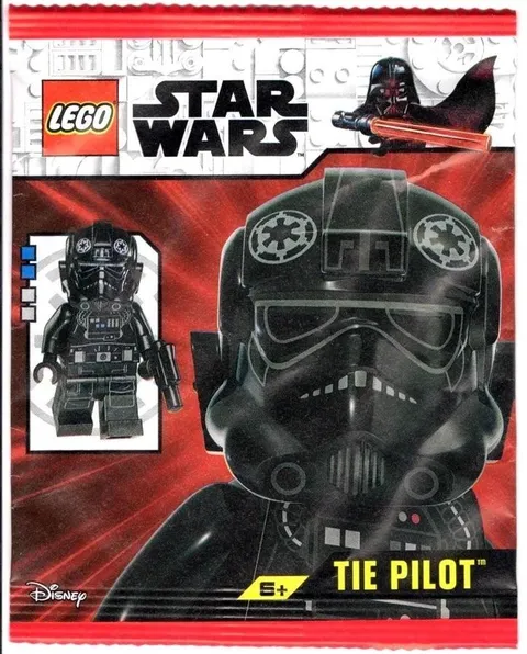 LEGO Star Wars TIE Pilot Minifigure Foil Pack Set 912410
