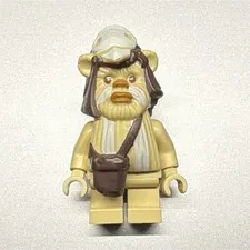 LEGO Star Wars Ewok light brown with headdress