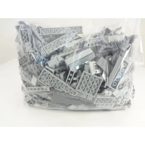 2.8 LBS LEGO Bulk Bricks Kids Gray Excellent Mixed Plates Slopes Parts Bag