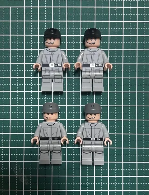 LEGO Minifigure Star Wars Imperial Officer Lot Set Bulk Sale