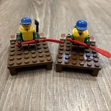 LEGO vintage Shell promo set NISB 2537 extreme team water raft Set Of 2