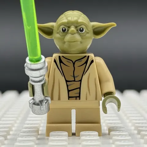 Lego Star Wars: Yoda - Olive Green Open Robe sw0707 Sets 75142 75168