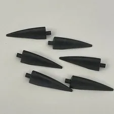 Lego 11089 Black Replacement Parts Pieces Lot of 6