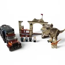 LEGO Jurassic World T-Rex and Atrociraptor Escape Set 76948