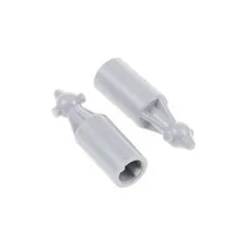 2x LEGO Technic CV Joint Connector Joint Link New Light Gray 6102936 53673 32494