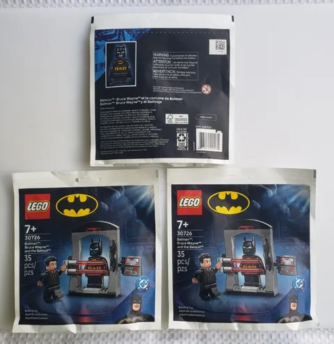 LEGO 30726 Batman – Bruce Wayne & Batsuit Polybag – 35 pcs – New Sealed