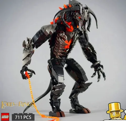 Lego MOC Lord of the Rings Fire Demon Parts Pack (711 pieces)
