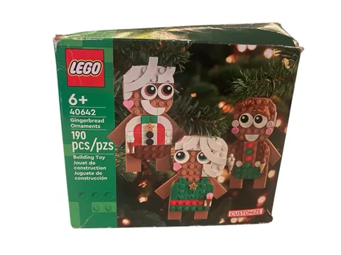LEGO 40642 - Christmas Gingerbread Ornaments - Damaged Opened Box Still Packaged