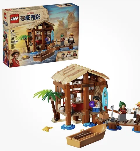 Lego Netflix One Piece: (2025) 299pc WINDMILL VILLAGE HUT Building Set #75636