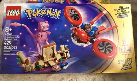 Lego Pokemon 72161 Drone Search for Mythical Mew NEW SEALED