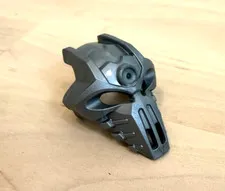 LEGO Bionicle Kanihi Mask Skull Narrow 20478 Flat Silver